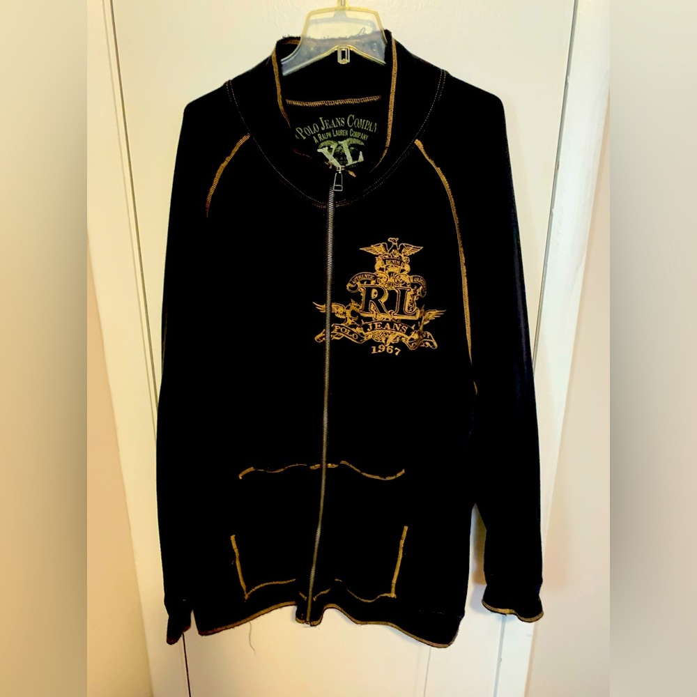 Polo zip up lightweight jacket
